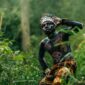 Suasana hangat di pemukiman masyarakat adat yang tetap mempertahankan tradisi luhur dalam merawat hutan serta kelestarian tanah leluhur mereka secara turun-temurun.